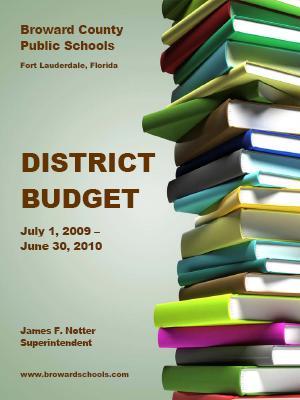 Click to Broward County Public Schools District Budget web site