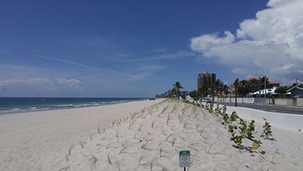 Post-construction conditions Fort Lauderdale near NE 16th Street (June 2016)