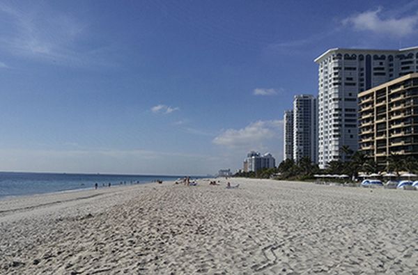 Post-construction conditions Pompano Beach south of SE 12th Street (March 2016)