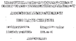 Click to BID DATE CHANGE document