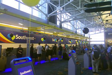 Southwest Airlines in Terminal 1