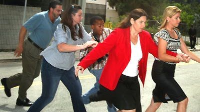 Beverley Gallagher, daughters and friends run from Arraignment