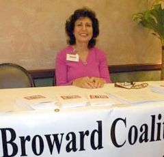 Broward Coalition President Charlotte Greenbarg