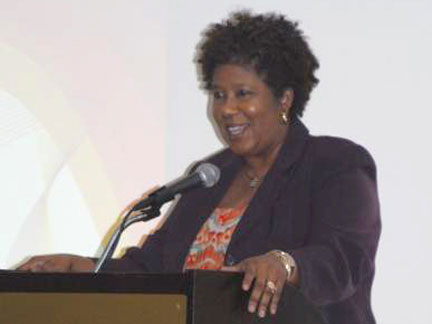 County Administrator Bertha Henry