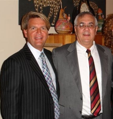 Broward County Commissioner Ken Keechl and Congressman Barney Frank