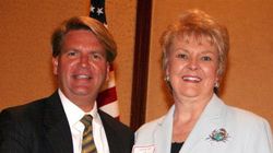 Broward Commissioner Ken Keechl and City Commissioner Christine Teel