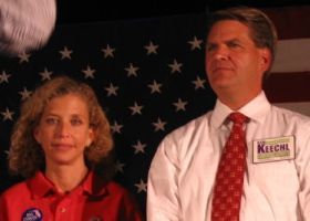 Broward Mayor and District 4 Commissioner Ken Keechl and Congresswoman Debbie Wasserman Schultz