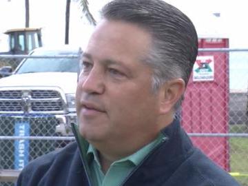 District 4 Broward Commissioner Chip LaMarca at Segment II Staging Area