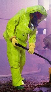 Asbestos cleanup