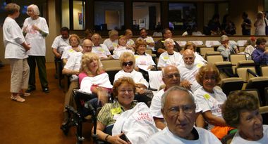 GMCA Library Supporters at 2010 Broward Budget Meeting