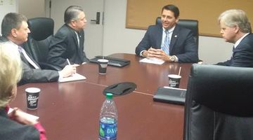 Port Everglades Advocacy Team meets with George Moraitis