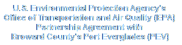 Port Everglades - EPA Agreement