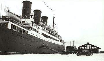 The Graypoint docks at Port Everglades in 1928