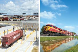 new Intermodal Container Transfer Facility (ICTF) at Port Everglades