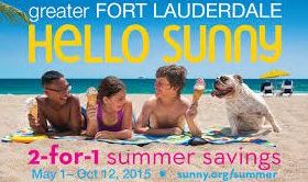 Click to Greater Fort Lauderdale Convention and Visitors Bureau Summer Savings promotion