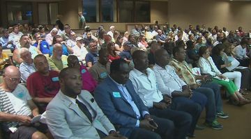 Broward residents attend Commission Meeting