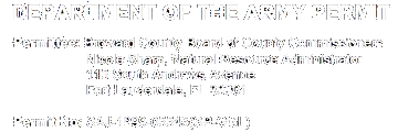 Click to USACE Segment II Federal Beach Permit