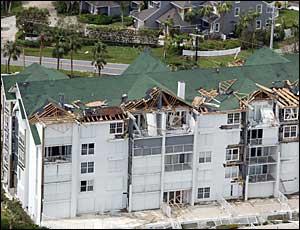 Hurricane Damage to Vero Beach Condo