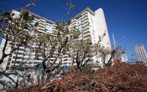 Coral Ridge Towers South After Wilma