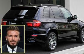 David Beckham's Stolen BMW