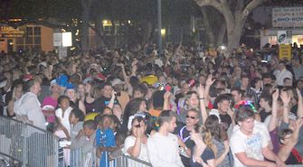 Downtown Countdown Crowd