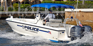 Fort Lauderdale Police Department Boat