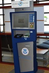 Global Entry Kiosk at FXE