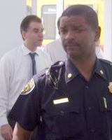 City Manager George Gretsas and Police Chief Frank Adderley