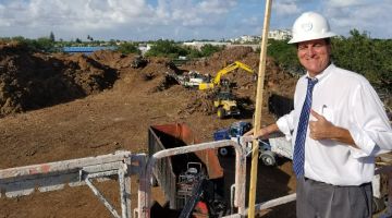 Mayor Jack Seiler and 300,000 Cubic Yards of Collected Debris