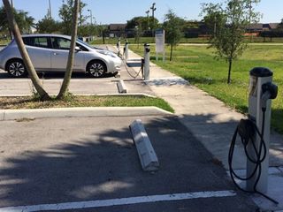 4 New ChargePoint Charging Station in Mills Pond Park