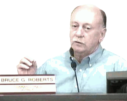 Commissioner Bruce G. Roberts