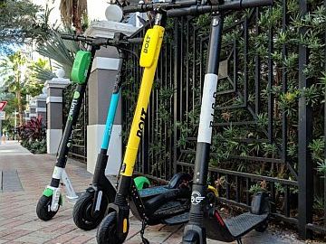 Electric Scooters Banned During Summer