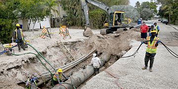 Crumbling Sewer Line