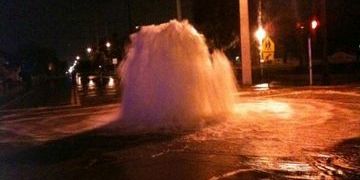 Fort Lauderdale Water Main Bursts