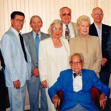 1996 GMCA Officials - Earl Lifshey, Rose Guttman, Leah Glickfield, Dick Tymeson, Jim Gill, Bob Rozema, Oscar Kraehenbuehl