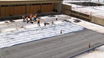 Waterproofing Plaza East Rear Deck