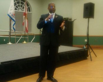 Allen West at Beach Community Center - January 11, 2012