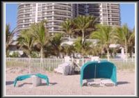 Cabaas on L'Hermitage Beach