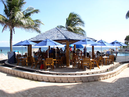 The Tiki Beach Bar at the Ocean Manor Hotel