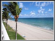 Beach behind Plaza East