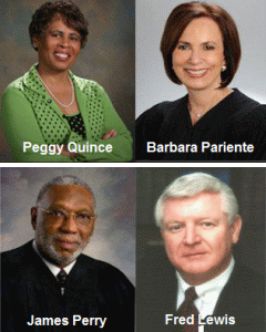 Majority Justices Barbara Pariente, Fred Lewis, Peggy Quince and James Perry - Approve Amendment