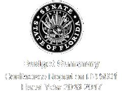 Click Here to Conference Report on HB 5001 FY 2016/2017