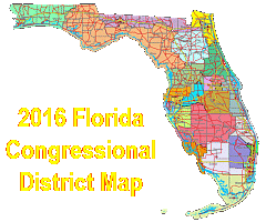 Click Here to Large 2016 Florida Congressional District Map