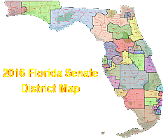 Click Here to Large 2016 Florida Senate District Map