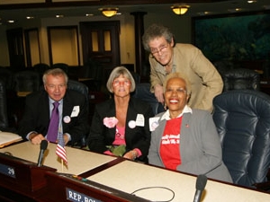 Galt Residents in House Chamber