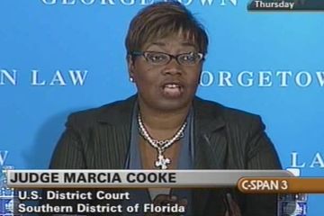 U.S. District Court Judge Marcia Cooke