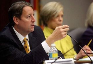 Committee Chair Representative Bill Galvano Questions Las Vegas Sands Representative