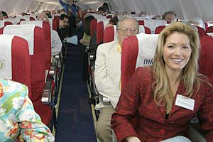 Donna Berger Charters Jet to Tallahassee