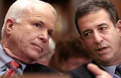 Senators John McCain and Russell Feingold