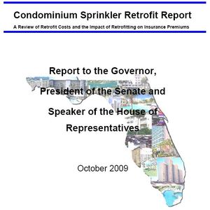 Click Here to Department of Business and Professional Regulations Fire Sprinkler Retrofit Report